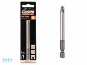 Насадка крестообразная PH2 150мм GEPARD (GP3501-15) (бита Phillips сталь S2 магнитная)