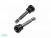 Насадка крестообразная PH2 50мм с ограничителем 2шт. GEPARD (GP3516-50) (бита Phillips для ГКЛ сталь S2 магнитная)