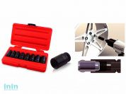 Набор головок ударн. для сорванн.болтов и гаек 1/2" 17-27,5мм 8шт. TOPTUL (JGAI0802)