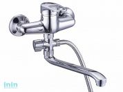 Смеситель для ванны с полск. изливом D40, KLO6-C048 G.Lauf (Смеситель цинковый, Гарантия 5 лет)