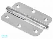 Петля 130 мм левая, белый цинк STARFIX (разъемная)