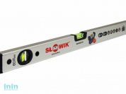 Уровень 2000 мм 2 глаз. брусковый магнитн., серебро PNM0 SLOWIK (быт.) (680 гр/м 0.50 мм/м)