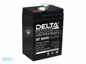 Аккумулятор к фонарю Delta DT 6045 6В 4.5 А.Ч. (к фонарю ФОС 3-5/6)