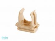 Крепеж-клипса для трубы ПВХ/ПНД 16мм (10шт) сосна ЮПИТЕР