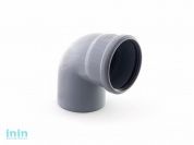 Колено для внутренней канализации 110х67 РосТурПласт (Отвод 110х67,5)