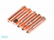 Трубка контактная Ф 0.6 мм M6х25 мм E-Cu (набор 5 шт) SOLARIS (контактный наконечник)