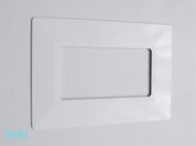 Рамка 2-местная декоративная белая (розн. упаковка) Bylectrica (Рамка декоративная (накладка под электроустановочные блоки) белая Гарантийный срок:24