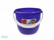 Ведро Practic (Практик) 10 л, лазурно-синий, BEROSSI (Изделие из пластмассы. Литраж 10 л)