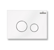 Стеклянная клавиша смыва Lavinia Boho RelFix 3805004W