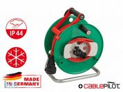 Удлинитель на катушке 40м (1 роз., 3.3кВт, кабель до -35С, с/з) Brennenstuhl Garant (3,3кВт, 3х1,5мм2, степень защиты: IP44, для сада)