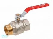 Кран шаровый 1 1/4" нар.-вн. ручка PN25 AV Engineering