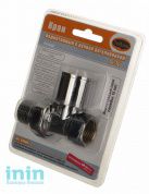 Кран для радиатора прямой 1/2 с ручной регулировкой TERMA 33666