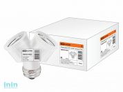 Патрон - Переходник Е27-2хЕ27, белый, TDM