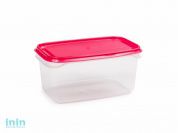 Контейнер Venecia, 0,5л, сангрия, BEROSSI (Изделие из пластмассы. Литраж 0.5 л.   Размер 160 х 101 х 77 мм)