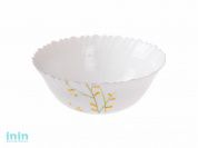 Салатник стеклокерамический, 227 мм, круглый, серия Лимонник, DIVA LA OPALA (15-122723) (Collection Classique)