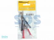 Зажим крокодил, длина 75 мм, ток 30A, (2шт.) (пакет) PROconnect