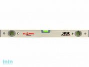 Уровень 2000 мм 3 глаз. брусковый, серебро PN33 SLOWIK (быт.) (650 гр/м 0.30 мм/м)