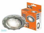 Светильник встраиваемый поворотный СВ 02-07 MR16 50Вт G5.3 серебряный блеск/хром TDM