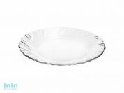 Тарелка обеденная стеклянная, 250 мм, круглая, Каспиан (Caspian), NORITAZEH