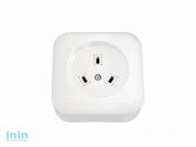 Розетка 1-ая к электроплите (открытая, с/з) белая, Bylectrica (Розетка 3-х фазная с заземляющим контактом открытой установки (подходит вилка В32-003)