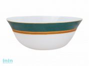 Салатник стеклокерамический, 205 мм, круглый, серия IMPRESS GREEN (Импресс грин), DIVA LA OPALA (Sovrana Collection)