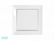 Выключатель 1 клав. (cкрытый, 10А) белый, Стиль, Bylectrica (Выключатель одноклавишный скрытой установки в комплекте с рамкой Гарантийный срок:24 меся