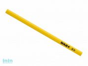 Карандаш разметочный 24см SB 24 (SOLA) (ЖЕЛТЫЙ. Поверхности из металла, керамики, стекла, пластмассы, резины, а также сухого или влажного де)