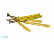 Дюбель-гвоздь 8х160 мм потай (50 шт в зип-локе) (WAVE)