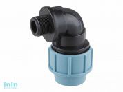 Колено нар. 25x1/2" AV Engineering (Компрессионные фитинги для полиэтиленовых труб)