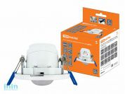 Датчик движения точеч.ДДТ-03 65мм (рег),800Вт, 10-900с, 6м, 3+лк,120(сбоку)+360(сверху)гр, IP20, TDM (Управление уличным и внутренним освещением, элек