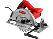 Циркулярная пила WORTEX CS 1655-1 в кор. 1200 Вт, 160 мм, пропил до 55 мм, алюм. подошва (1200 Вт, 160х20 мм 18Т, пропил до 55 мм, алюминиевая подошва)