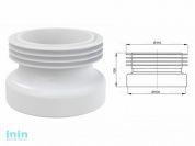 Манжета для унитаза прямая (Манжета для унитаза прямая) (Alcaplast)