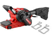 Ленточная шлифмашина Wortex SB 7611 E в кор. 1150 Вт, лента 76х533 мм, крепление к столу (120-380 м/мин, откидной носик)