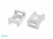 Площадка для хомута-стяжки 16х23 мм усиленная, белая (500 шт) STARFIX