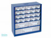 Модуль для хранения металлический (стальная рама, пластм. ящики) 20/2/1 (305x145x328 мм) (TAYG)