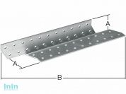 Держатель балки левый 40x170 мм DB L белый цинк STARFIX