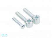 Петля ввертная ПВв2 1,75мм, цинк STARFIX (с резьбой под дерево)