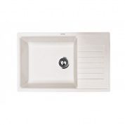 Кухонная мойка ZorG Dello 78 (белый камень)