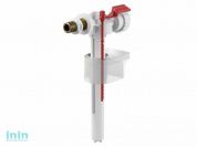 Впускной механизм с боковой подводкой и металлической резьбой (для керамических бачков) 3/8, Alcapla (Впускной механизм с боковой подводкой и металлич