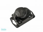 Розетка 1-ая переносная (с/з, 16А, 250В, брызг. защ.) черная, Bylectrica (Из армлена. Розетка штепсельная переносная с заземляющим контактом брызгозащ