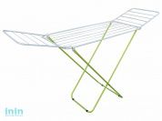 Сушилка для белья напольная, 16м, серия Maria, бело-зеленая, PERFECTO LINEA (Сушильное полотно - 16 метров, размер 167х46х84. Максимальная нагрузка бе