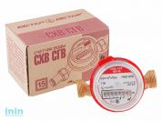 Счетчик для горячей воды СКВ-15/Г РБ "ВIР-М" (Нужно укомплектовать: Фильтр косой, Комплект монтажный или Узел присоединительный) (Эрготех)