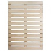 Решетка на пол 60х70 см для бани и сауны (липа) арт.03602