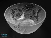 Салатник стеклянный, круглый, 175 мм, FLORA (Флора), PERFECTO LINEA