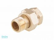 Американка прямая 1" (сгон латунный), Цветлит (Сгон прямой латунный)