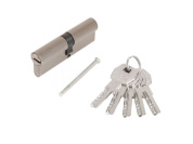 Евроцилиндр Стандарт MAX 90-5K SN (перф.ключ, 5ключей, Длина цилиндра 90 (40*10*40))