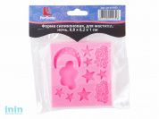 Форма силиконовая, для мастики, ночь, 8.8 х 8.2 х 1 см, PERFECTO LINEA (Супер цена!)