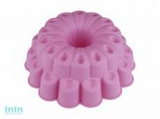 Форма для выпечки, силиконовая, кекс фантазия, 24 х 9 см, лиловая, PERFECTO LINEA