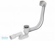 Сифон для ванны автомат комплектхромированный (длина 80 см), Alcaplast (Сифон для ванны AlcaPlast A51CRM-80)