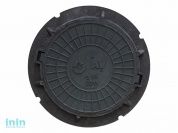 Люк садовый А15 (15 кН) черный, AV Engineering